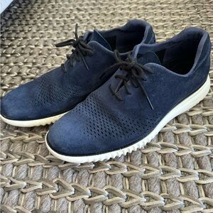 Cole Haan Men’s 2 Zero Grand Sneaker Navy Blue Size